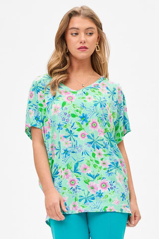 Dear Scarlett Dear Scarlett Floral Sadie Top