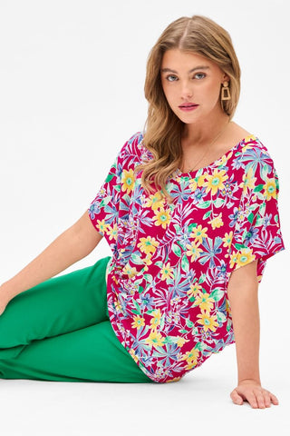Dear Scarlett Dear Scarlett Floral Sadie Top