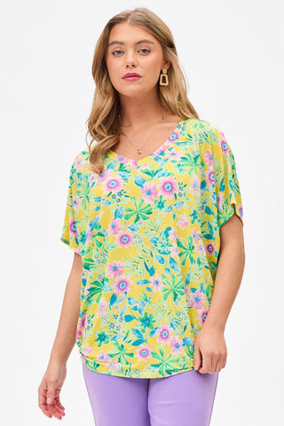 Dear Scarlett Dear Scarlett Floral Sadie Top