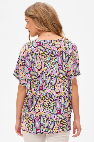 Dear Scarlett Paisley Sadie Top