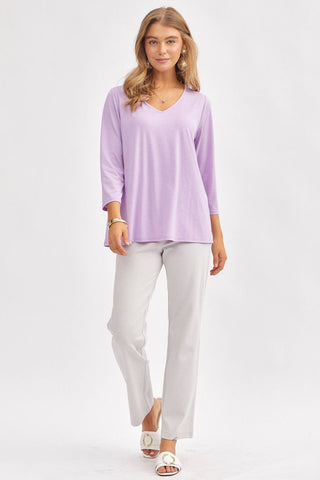 Dear Scarlett Dear Scarlett Signature Classic V-Neck Top