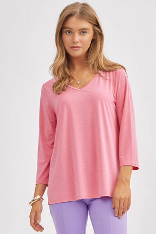 Dear Scarlett Dear Scarlett Signature Classic V-Neck Top