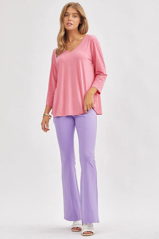 Dear Scarlett Dear Scarlett Signature Classic V-Neck Top