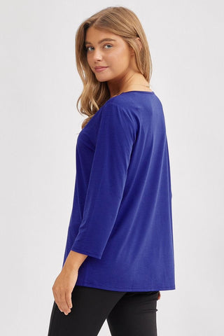 Dear Scarlett Dear Scarlett Signature Classic V-Neck Top