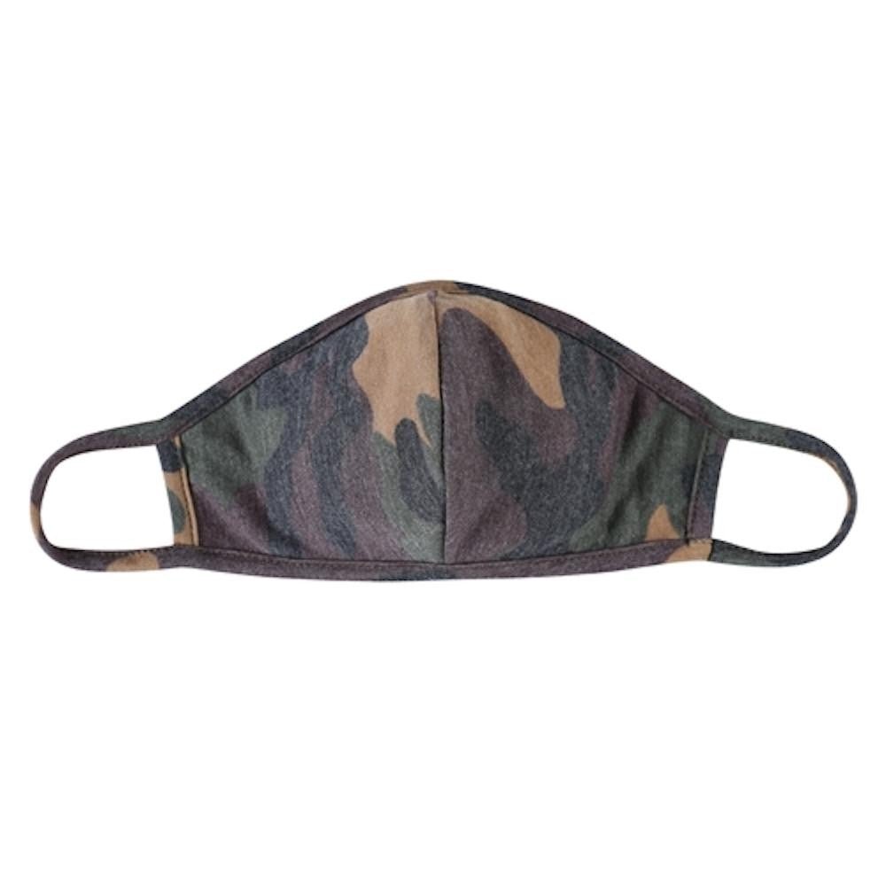 Sunshine & Wine Boutique Adult Camouflage Cloth Face Mask with seam-Face Mask-Sunshine and Wine Boutique