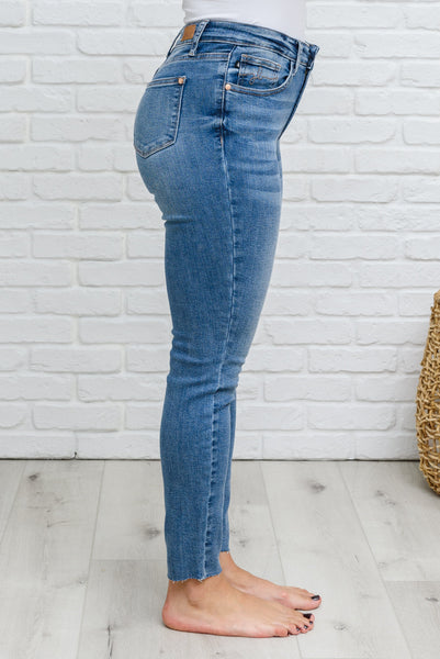 Judy Blue Becca Hi-Waisted Embroidered Pocket Relaxed Jeans - Exclusive-Jeans-Sunshine and Wine Boutique
