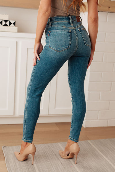 Judy Blue High Rise Thermal Skinny Jean 82349 - Exclusive-Jeans-Sunshine and Wine Boutique