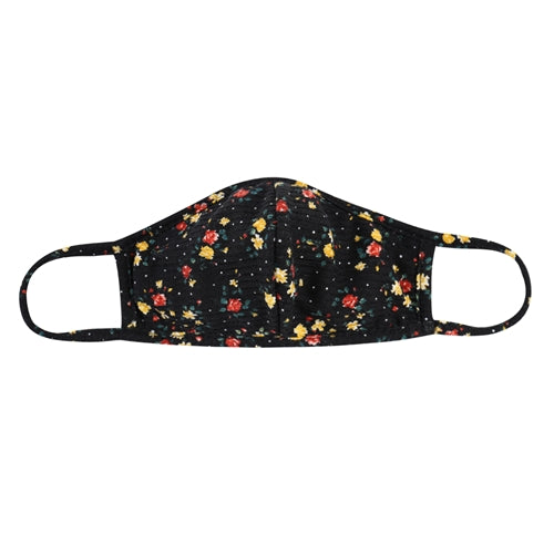 Sunshine & Wine Boutique Youth Floral Face Mask with seam & filter pocket-Face Mask-Sunshine and Wine Boutique