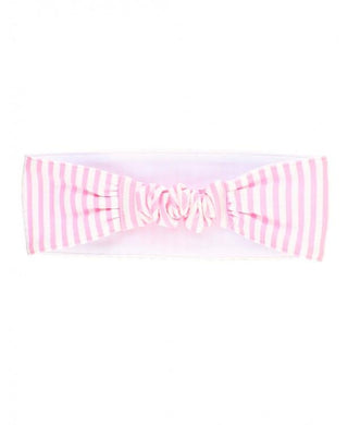 Ruggedbutts Baby Pink Seersucker Swimwear Headband