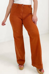 Judy Blue High Waist Garment Dyed Wide Leg - Exclusive-Jeans-Sunshine and Wine Boutique