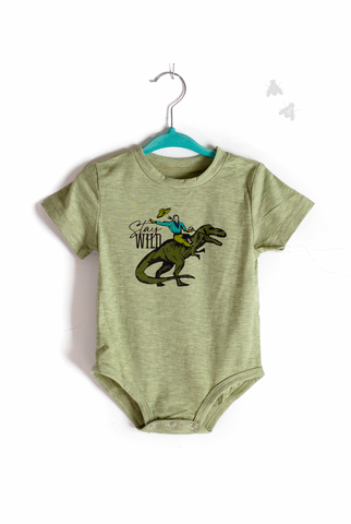 2 Fly Boy's Stay Wild One Piece-Baby & Toddlers Tops-Sunshine and Wine Boutique