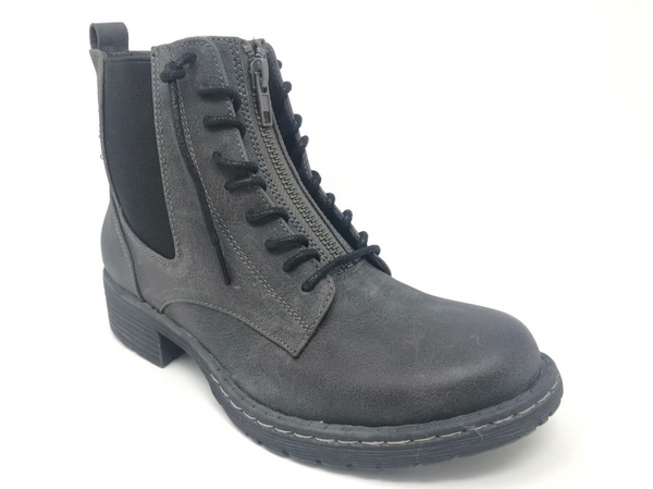 Very G "Old Times" Gray Combat Boot-Shoes-Sunshine and Wine Boutique
