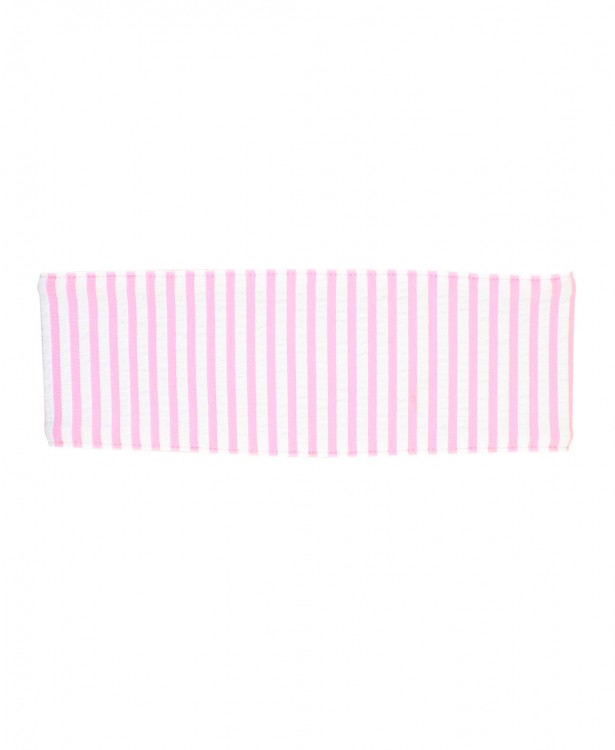 Ruggedbutts Baby Pink Seersucker Swimwear Headband-Headband-Sunshine and Wine Boutique