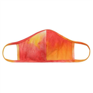 Sunshine & Wine Boutique Adult Tie-Dye T-Shirt Cloth Face Mask with Seam-Face Mask-Sunshine and Wine Boutique