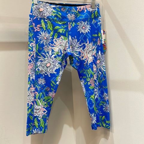 LuLaRoe Jade Athletic Capri Size Small Floral-Shirts & Tops-Sunshine and Wine Boutique