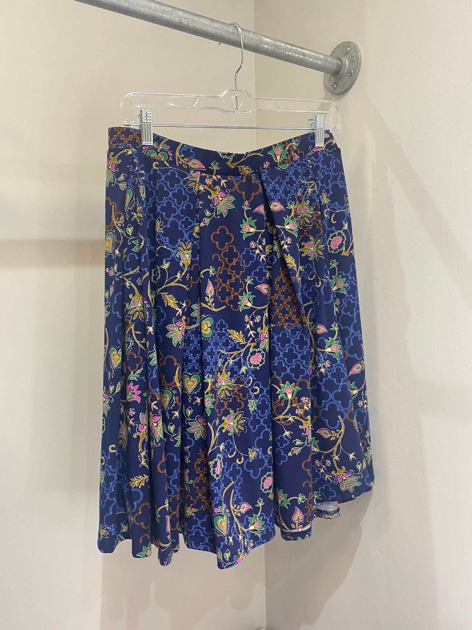 LuLaRoe Madison Pleated Skirt with Pockets L-Shirts & Tops-Sunshine and Wine Boutique