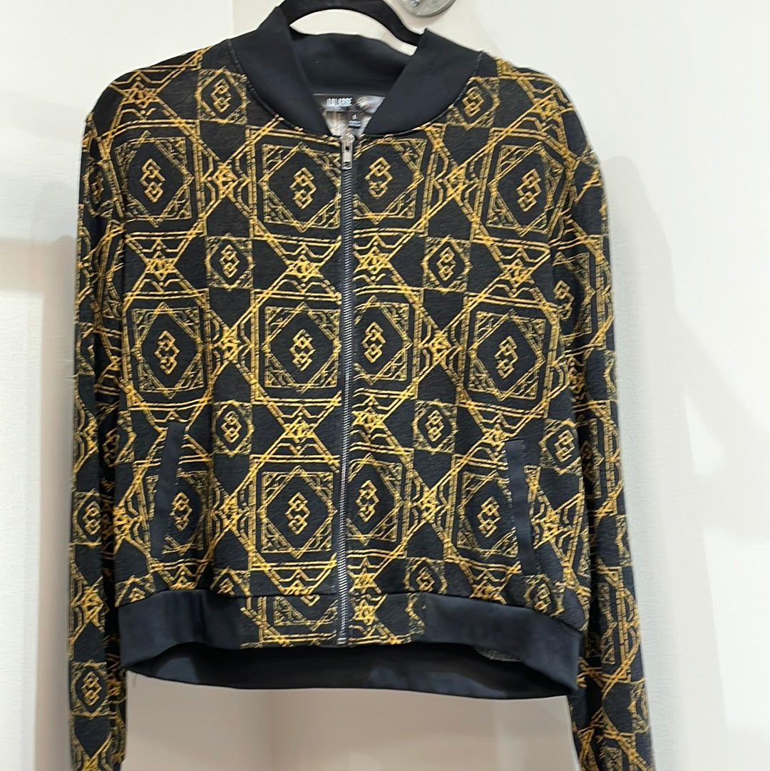 LuLaRoe Stevie "Elegant Collection" Zip Up Jacket L-Shirts & Tops-Sunshine and Wine Boutique
