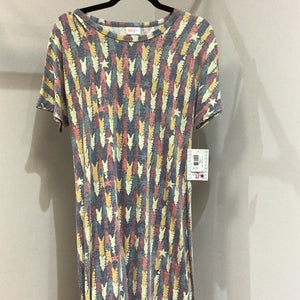 LuLaRoe Maria Long Maxi Dress S-Shirts & Tops-Sunshine and Wine Boutique