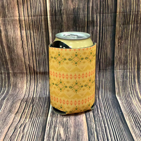 The Swanky Blossom Regular Can Cooler, Aztec-Can & Bottle Sleeves-Sunshine and Wine Boutique