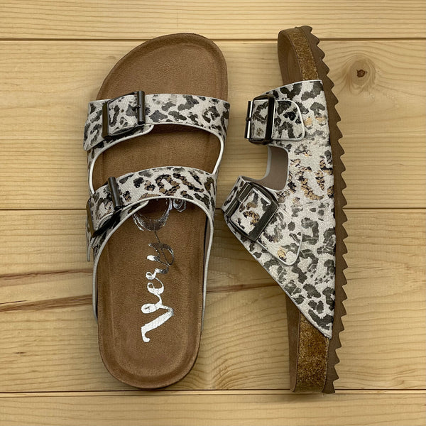 Very G "Aries" Cream Leopard Sandal-Shoes-Sunshine and Wine Boutique