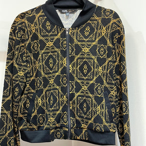 LuLaRoe Stevie "Elegant Collection" Zip Up Jacket M-Shirts & Tops-Sunshine and Wine Boutique