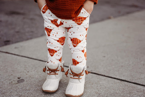 Beauts & Beaus Boy's Highlander Jogger, White-Clothing-Sunshine and Wine Boutique