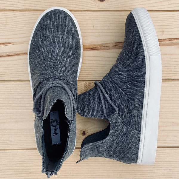 Very G "Legacy" Grey Slip-on Shoes-Shoes-Sunshine and Wine Boutique