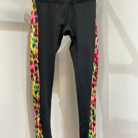 LuLaRoe Jordan Athletic Pant Size XS Black & Rainbow-Shirts & Tops-Sunshine and Wine Boutique