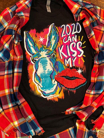 One 24 Rags 2020 Can Kiss Tee-Clothing-Sunshine and Wine Boutique