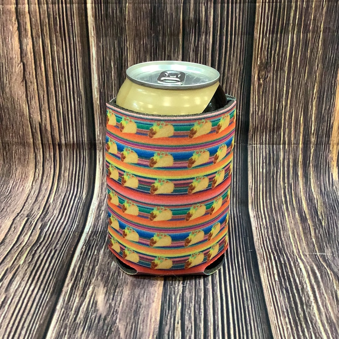 The Swanky Blossom Regular Can Cooler, Tacos-Can & Bottle Sleeves-Sunshine and Wine Boutique