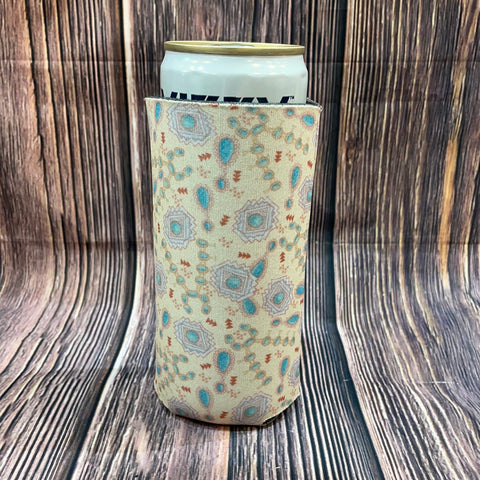 The Swanky Blossom Slim Can Cooler, Jewelry-Can & Bottle Sleeves-Sunshine and Wine Boutique