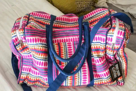 Rowdy Crowd Winnsboro Weekender Bag-Purse-Sunshine and Wine Boutique