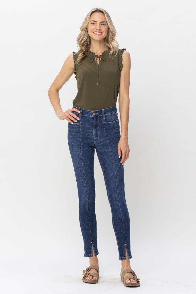 Judy Blue Jeans  Road Tripping High Rise Front Seam Skinny