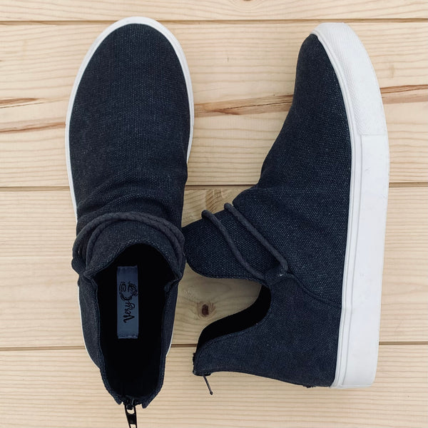 Very G "Legacy" Black Slip-on Shoes-Shoes-Sunshine and Wine Boutique