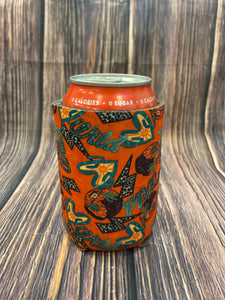 The Swanky Blossom Regular Can Cooler, Wild Cactus-Can & Bottle Sleeves-Sunshine and Wine Boutique