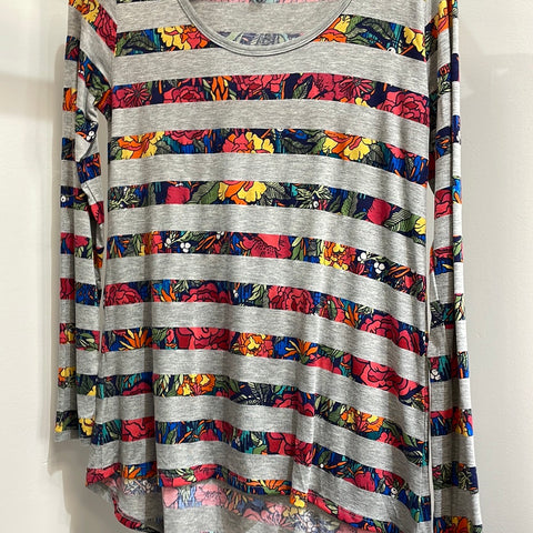 LuLaRoe Lynnae Long Sleeve Top XS-Shirts & Tops-Sunshine and Wine Boutique