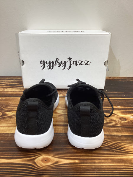 Gypsy Jazz Kid's "Lil Liliana" Black Slip-on Shoes-Shoes-Sunshine and Wine Boutique