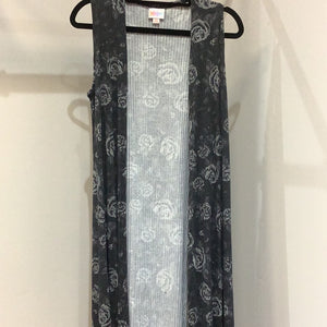 LuLaRoe Joy Long Sleeveless Vest XS-Shirts & Tops-Sunshine and Wine Boutique