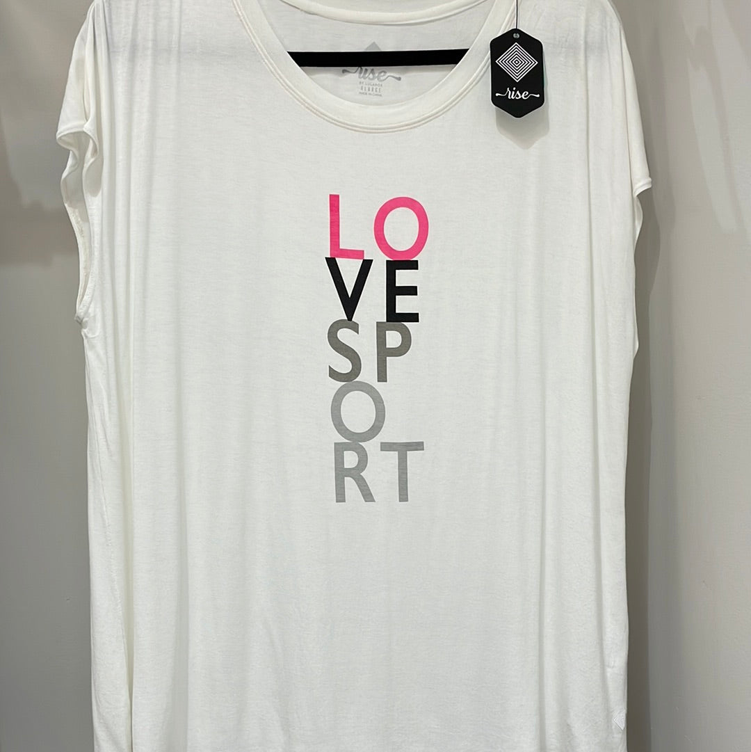 LuLaRoe Rise: Tenacious Athletic Sleeveless Top XL-Shirts & Tops-Sunshine and Wine Boutique